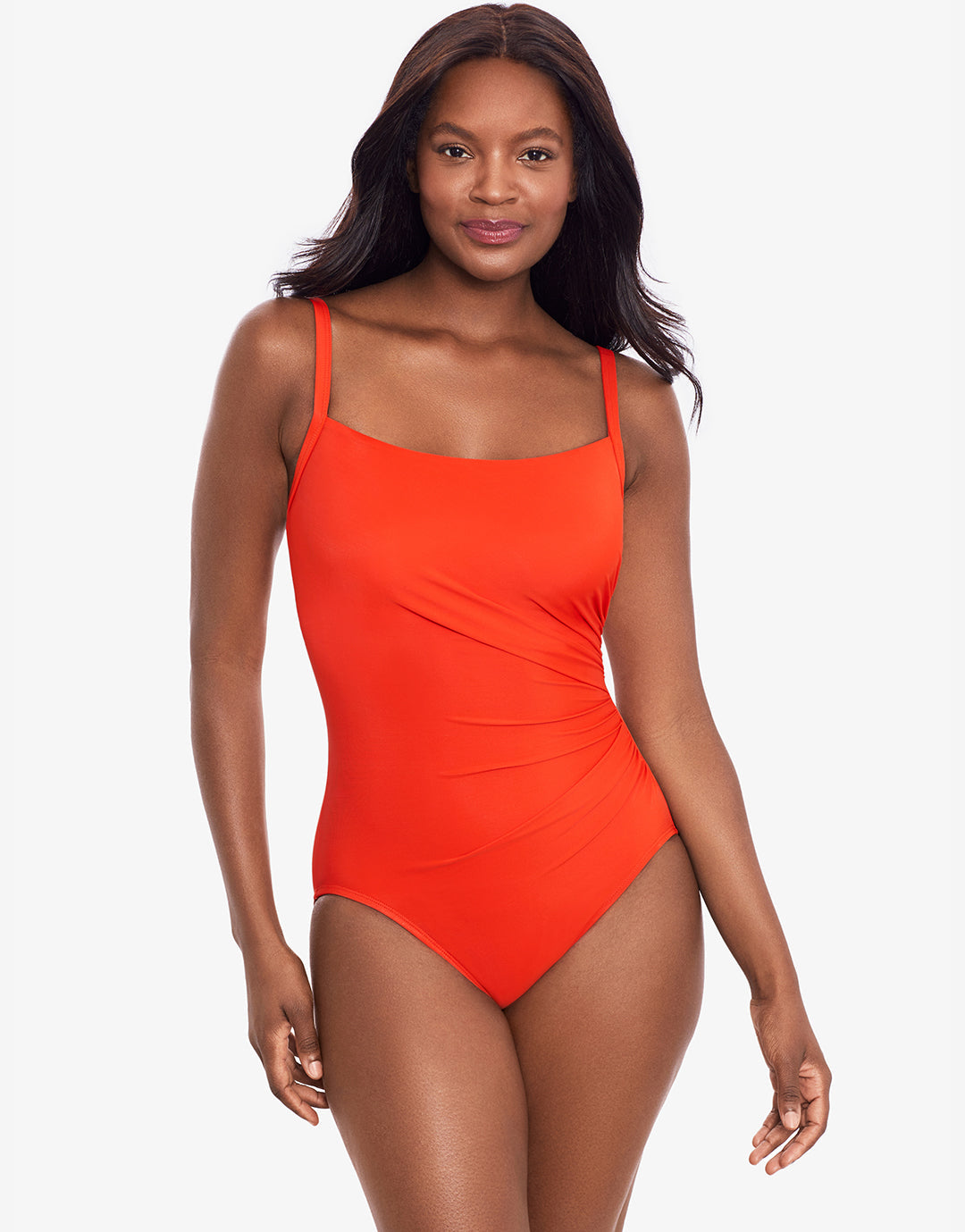 Rock Solid Starr Swimsuit - Arancio - Simply Beach UK