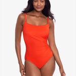 Rock Solid Starr Swimsuit - Arancio - Simply Beach UK