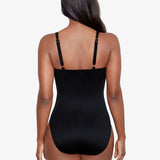 Rock Solid Starr Swimsuit - Black - Simply Beach UK