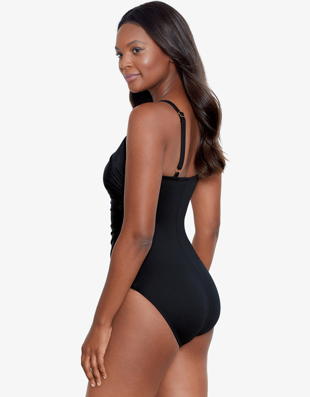 Rock Solid Starr Swimsuit - Black - Simply Beach UK