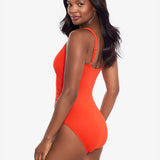 Rock Solid Starr Swimsuit - Arancio - Simply Beach UK