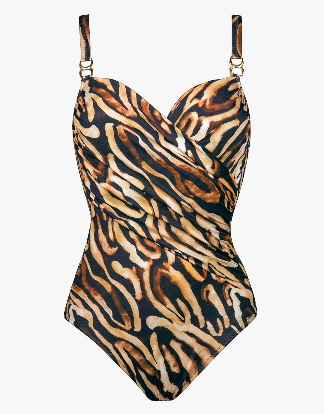 Wild Noblesse Moulded Underwired Swimsuit - Black Nougat - Simply Beach UK