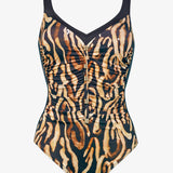 Wild Noblesse Moulded Swimsuit - Black Nougat - Simply Beach UK