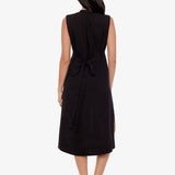 Pleated Beach Dress - Black - Simply Beach UK