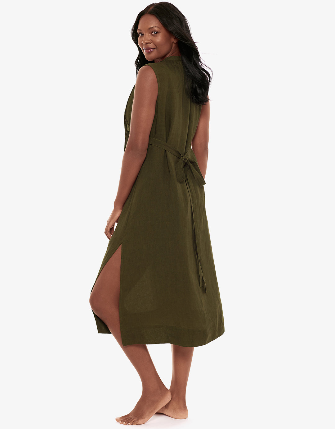 Pleated Beach Dress - Nori - Simply Beach UK
