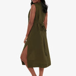 Pleated Beach Dress - Nori - Simply Beach UK