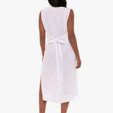 Pleated Beach Dress - White - Simply Beach UK