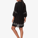 Solid Beach Dress - Black