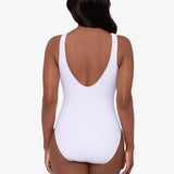 Razzle Dazzle Swizzle Swimsuit - White - Simply Beach UK