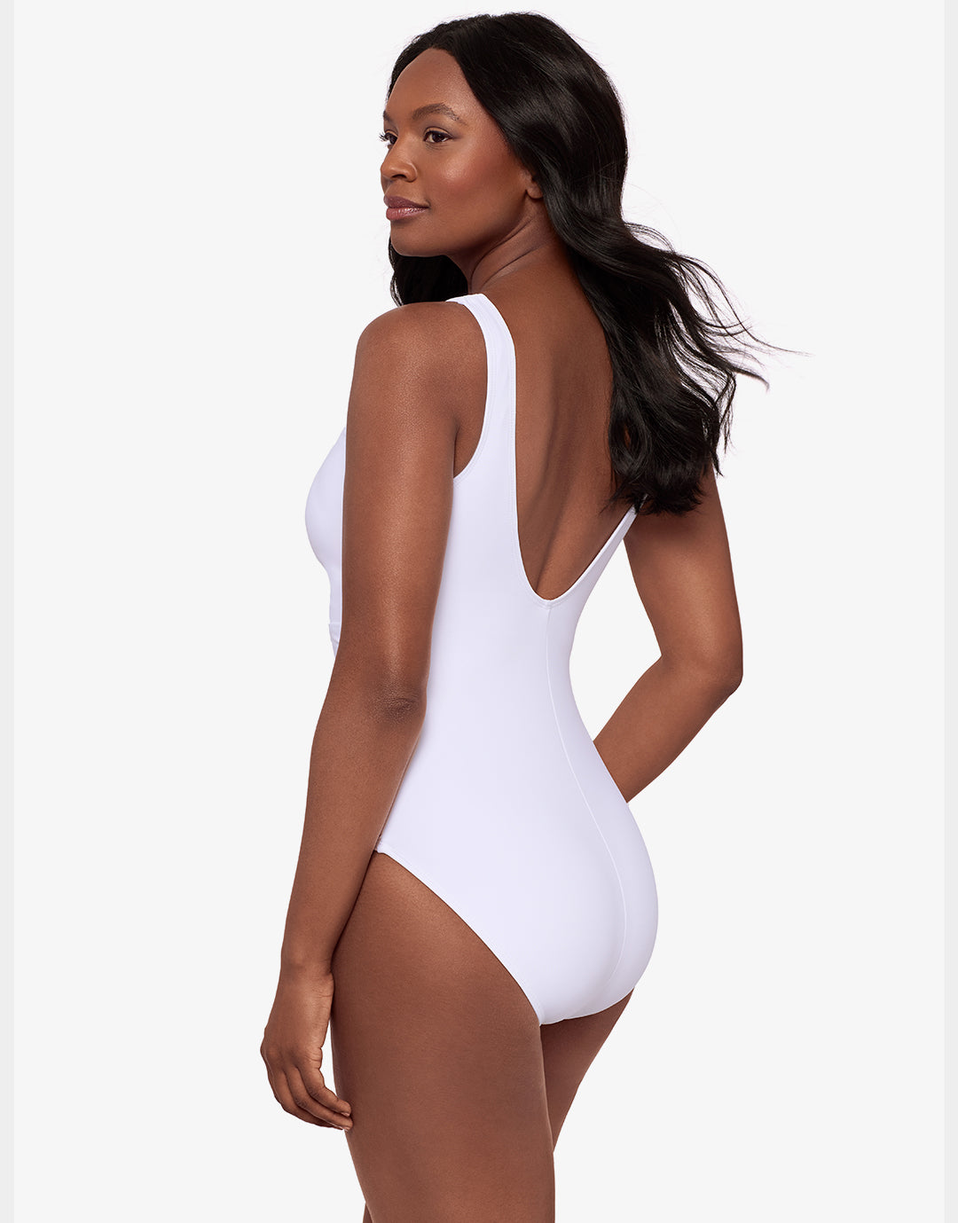 Razzle Dazzle Swizzle Swimsuit - White - Simply Beach UK