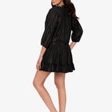 Beach Etc Jacquard Beach Dress -Black - Simply Beach UK