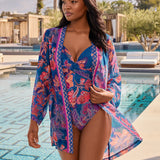 Decoupage Kimono - Multi - Simply Beach UK