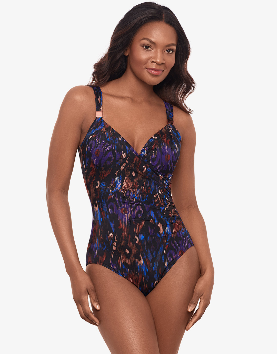 Tapiz Siren Swimsuit - Black Multi - Simply Beach UK