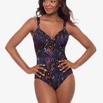 Tapiz Siren Swimsuit - Black Multi - Simply Beach UK