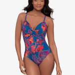 Decoupage Captivate Swimsuit - Multi - Simply Beach UK
