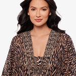 Topkapi Caftan - Black Multi - Simply Beach UK