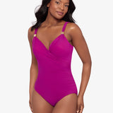 Razzle Dazzle Siren Swimsuit - Framboise - Simply Beach UK