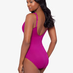 Razzle Dazzle Siren Swimsuit - Framboise - Simply Beach UK