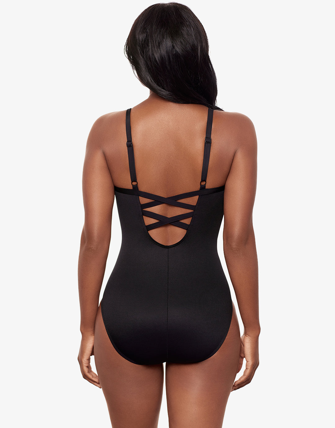 Fiore Di Luna Temptation Swimsuit - Black White - Simply Beach UK