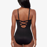 Fiore Di Luna Temptation Swimsuit - Black White - Simply Beach UK