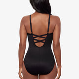 Fiore Di Luna Temptation Swimsuit - Black White - Simply Beach UK