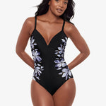 Fiore Di Luna Temptation Swimsuit - Black White - Simply Beach UK