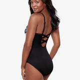 Fiore Di Luna Temptation Swimsuit - Black White - Simply Beach UK