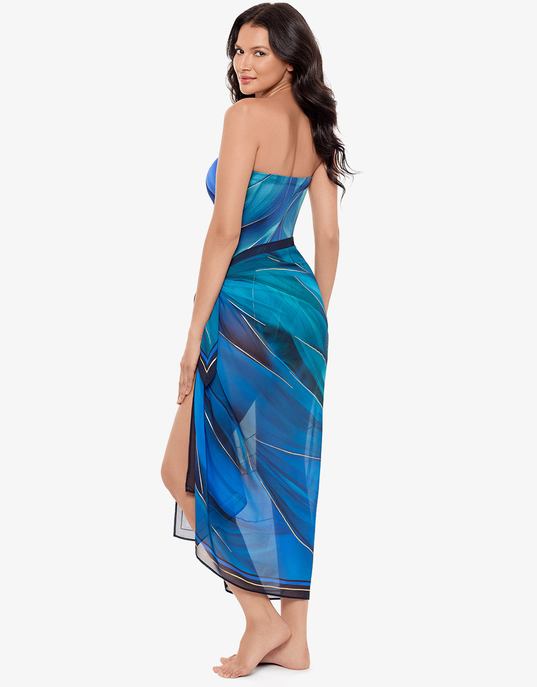 Maldiva Pareo - Blue Multi - Simply Beach UK