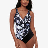 Fiore Di Luna Oceanus Swimsuit - Black White - Simply Beach UK