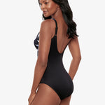 Fiore Di Luna Oceanus Swimsuit - Black White - Simply Beach UK
