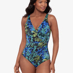 Gasparilla Oceanus Swimsuit - Blue - Simply Beach UK