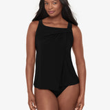 Rock Solid Atria Tankini Top - Black