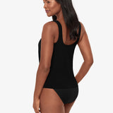 Rock Solid Atria Tankini Top - Black