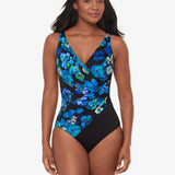 Secret Garden Oceanus Swimsuit - Black/Multi