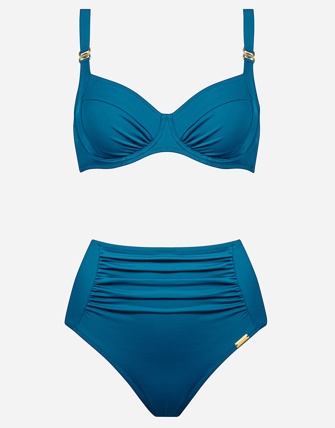 Uni Underwired Bikini Set - Ocean Blue - Simply Beach UK