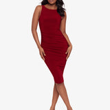 Body Regi Dress - Crimson