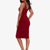 Body Regi Dress - Crimson
