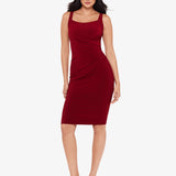 Body Diva Dress - Crimson