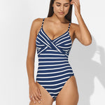 Bay Games Twist Front Swimsuit - Sea White - Simply Beach UK