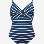 Bay Games Twist Front Swimsuit - Sea White - Simply Beach UK