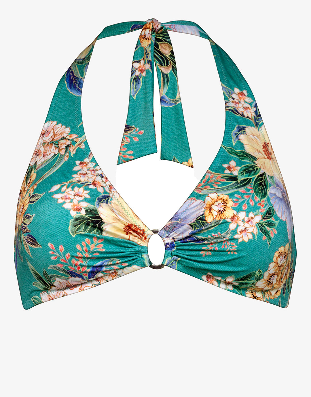 Pineapple Sea Halter Bikini Top - Tropical Breeze - Simply Beach UK
