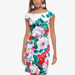 Melania Dress - Floral Multi - Simply Beach UK