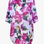 Valeria Beach Shirt - Floral - Simply Beach UK