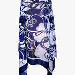 Cachemire Sarong - Blue and White - Simply Beach UK