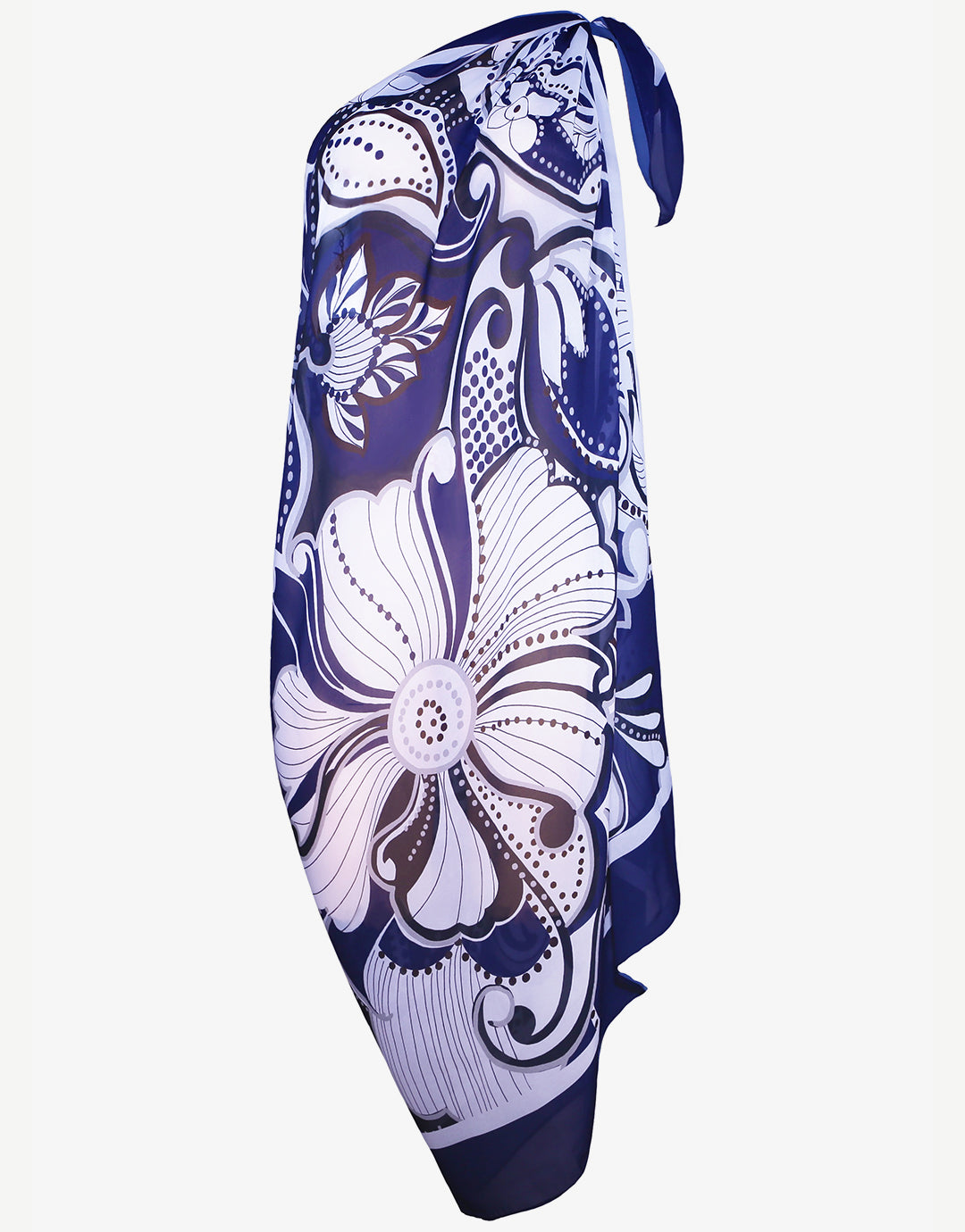 Cachemire Sarong - Blue and White - Simply Beach UK