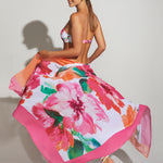 Dahlia Pareo - Pink Floral - Simply Beach UK