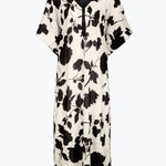 Florascape Caftan - Cream Black - Simply Beach UK