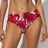 Maryan Mehlhorn Palmaria Adjustable Bikini Pant - Creme Rouge - Simply Beach UK