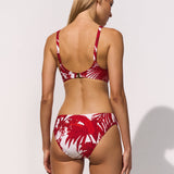 Maryan Mehlhorn Palmaria Underwired Bikini Top - Cream Rouge - Simply Beach UK