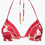 Palmaria Triangle Bikini Top - Creme Rouge - Simply Beach UK